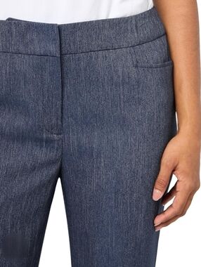 7th Avenue Women's Classic Dress Pants in Heathered Gray ~ Size 12